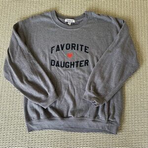 Favorite Daughter Sweatshirt Large Erin & Sara X Sub Urban Riot